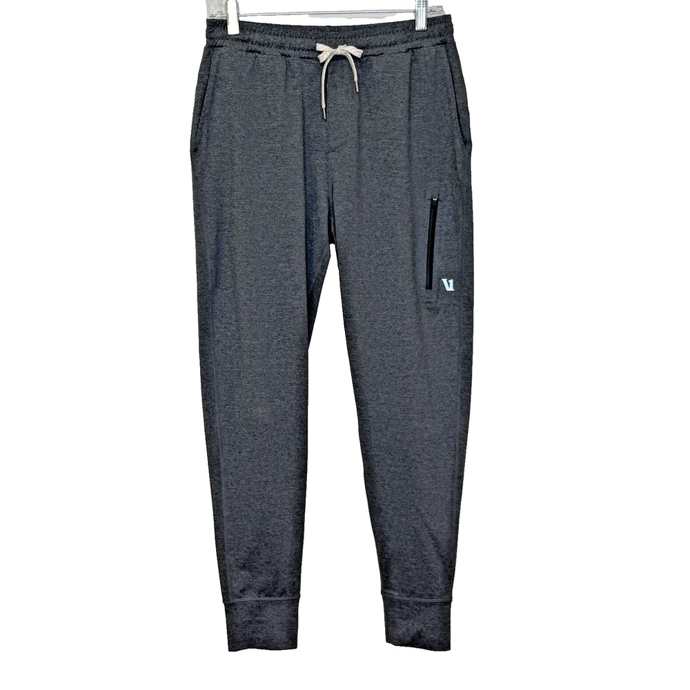 Vuori Sunday Performance Jogger Pants Gray V416 Mens Size Small Pull On Athletic